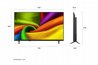 טלוויזיה חכמה 43 אינץ LG 43NU840B6LA AI TV SMART 4K
