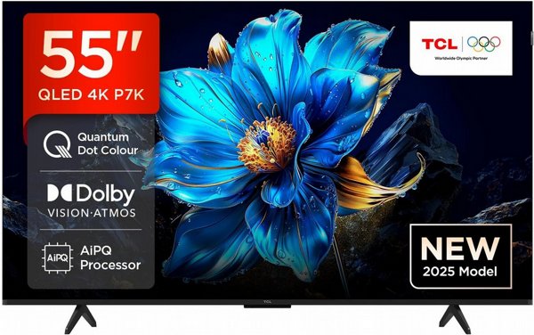 �������� 55 ���� TCL 55P7K QLED 4K SMART Android