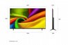 טלוויזיה חכמה 65 אינץ LG 65NU840B6LA AI TV SMART 4K
