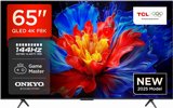 �������� 65 ���� TCL 65P8K QLED 144Hz 4K SMART Android AI TV
