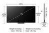 טלוויזיה 75 אינץ TCL 75C8K QLED Mini LED 144Hz 4K SMART Android AI TV