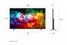 טלוויזיה חכמה 75 אינץ LG 75QNED70B6T MiniLED AI TV SMART 4K