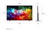 טלוויזיה חכמה 75 אינץ LG 75QNED70B6T MiniLED AI TV SMART 4K