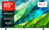 טלוויזיה 85 אינץ TCL 85C855 QLED MiniLED Google TV טלוויזיה 85 אינץ TCL 85C855 QLED MiniLED Google TV