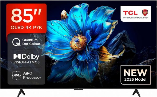 �������� 85 ���� TCL 85P7K QLED 4K SMART Android