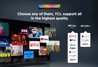 �������� 85 ���� TCL 85P8K QLED 144Hz 4K SMART Android AI TV