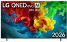 טלוויזיה חכמה 85 אינץ LG 85QNED84B6T MiniLED AI TV SMART 4K