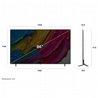 טלוויזיה חכמה 75 אינץ LG 75QNED80A6A AI TV SMART 4K