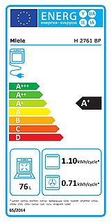 תנור בנוי מילה פירוליטי 76 ליטר Miele H 2761 BP Clst *תוצרת גרמניה*