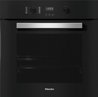תנור בנוי מילה שחור ידית נירוסטה Miele PerfectClean H 2456 B *תוצרת גרמניה*