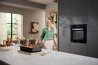 תנור בנוי מילה שחור ידית נירוסטה Miele PerfectClean H 2456 B *תוצרת גרמניה*