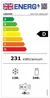 מקרר מקפיא תחתון 485 ליטר לבן (רוחב 75 ס