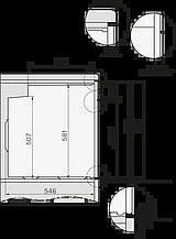 תנור בנוי מילה פירוליטי Miele H 2457 BP *תוצרת גרמניה*