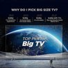 טלוויזיה 98 אינץ TCL 98C755 QD-MiniLED Google TV