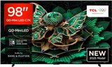 טלוויזיה 98 אינץ TCL 98C7K QLED Mini LED 144Hz 4K SMART Android AI TV טלוויזיה 98 אינץ TCL 98C7K QLED Mini LED 144Hz 4K SMART Android AI TV