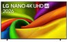 טלוויזיה חכמה 98 אינץ LG 98NU850B6LB NANO UHD AI 4K