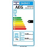 תנור בנוי פירוליטי א.א.ג. זכוכית שחורה AEG ABS65421B *שבת מהדרין תוצרת גרמניה*