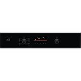 תנור בנוי פירוליטי א.א.ג. זכוכית שחורה AEG ABS65421B *שבת מהדרין תוצרת גרמניה*