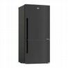 מקרר מקפיא תחתון בקו 580 ליטר נירוסטה מושחרת Beko CN160237EXB *שומר שבת*