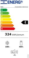 מקרר מקפיא תחתון בקו 580 ליטר לבן Beko CN160239EW *שומר שבת*