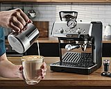 מכונת קפה ידנית דלונגי גימור ירוק כסוף Delonghi La Specialista Arte EC9155GR