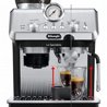 מכונת קפה ידנית דלונגי גימור שחור כסוף Delonghi La Specialista Arte EC9155MB