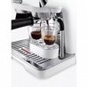 מכונת קפה ידנית דלונגי גימור לבן כסוף Delonghi La Specialista Arte EC9155W