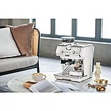 מכונת קפה ידנית דלונגי גימור לבן כסוף Delonghi La Specialista Arte EC9155W