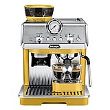 מכונת קפה ידנית דלונגי גימור צהוב כסוף Delonghi La Specialista Arte EC9155YE