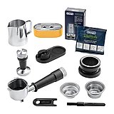 מכונת קפה ידנית דלונגי גימור צהוב כסוף Delonghi La Specialista Arte EC9155YE
