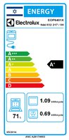 תנור בנוי פירוליטי אלקטרולוקס נירוסטה Electrolux EOP6401X *תוצרת גרמניה*