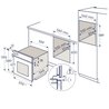 תנור בנוי 71 ליטר פירוליטי אלקטרולוקס שחור Electrolux EOP6526K *תוצרת גרמניה*