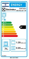 תנור בנוי פירוליטי אלקטרולוקס נירוסטה Electrolux SenseCook EOP7422X *תוצרת גרמניה*