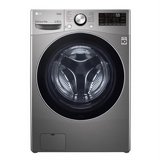מכונת כביסה 15 ק"ג כסוף אל ג'י LG F16107W מכונת כביסה 15 ק"ג כסוף אל ג'י LG F16107W