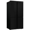 מקרר 4 דלתות בקו 572 ליטר זכוכית שחורה Beko GN1406222GB