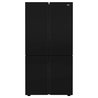 מקרר 4 דלתות בקו 572 ליטר זכוכית שחורה Beko GN1406222GB