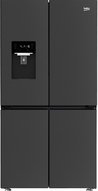מקרר 4 דלתות בקו 565 ליטר נירוסטה מושחרת Beko GN1518XBRP