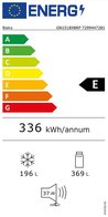 מקרר 4 דלתות בקו 565 ליטר נירוסטה מושחרת Beko GN1518XBRP