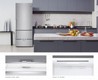 מקרר אל גי 465 ליטר נירוסטה מוברשת LG GR-B479BF