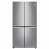 מקרר 4 דלתות 860 ליטר נירוסטה אל ג'י LG GR-B919S