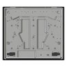 כיריים גז גורנייה משטח אמייל שחור gorenje GW67IL *יבואן רשמי*