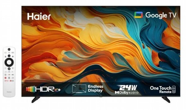 �������� ����� 43 ���� HAIER H43K85FFX FHD Google TV HD