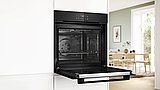 תנור בנוי פירוליטי בוש שחור 71 ליטר BOSCH HBA572BB4