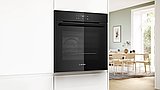 תנור בנוי פירוליטי בוש שחור 71 ליטר BOSCH HBA572BB4