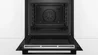 תנור בנוי פירוליטי בוש שחור Bosch HBA578BB0