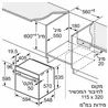 תנור בנוי בוש פירוליטי שחור BOSCH HBG578EB3 *תוצרת ספרד*