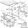 תנור בנוי בוש פירוליטי נירוסטה BOSCH HBG578ES3 *תוצרת ספרד*