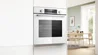 תנור בנוי בוש פירוליטי לבן BOSCH HBG578EW3 *תוצרת ספרד*