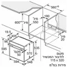 תנור בנוי בוש פירוליטי לבן BOSCH HBG578EW3 *תוצרת ספרד*