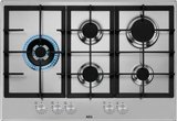 כיריים גז 5 מבערים 75 ס"מ א.א.ג. נירוסטה AEG HGB75820SM Step Power כיריים גז 5 מבערים 75 ס"מ א.א.ג. נירוסטה AEG HGB75820SM Step Power